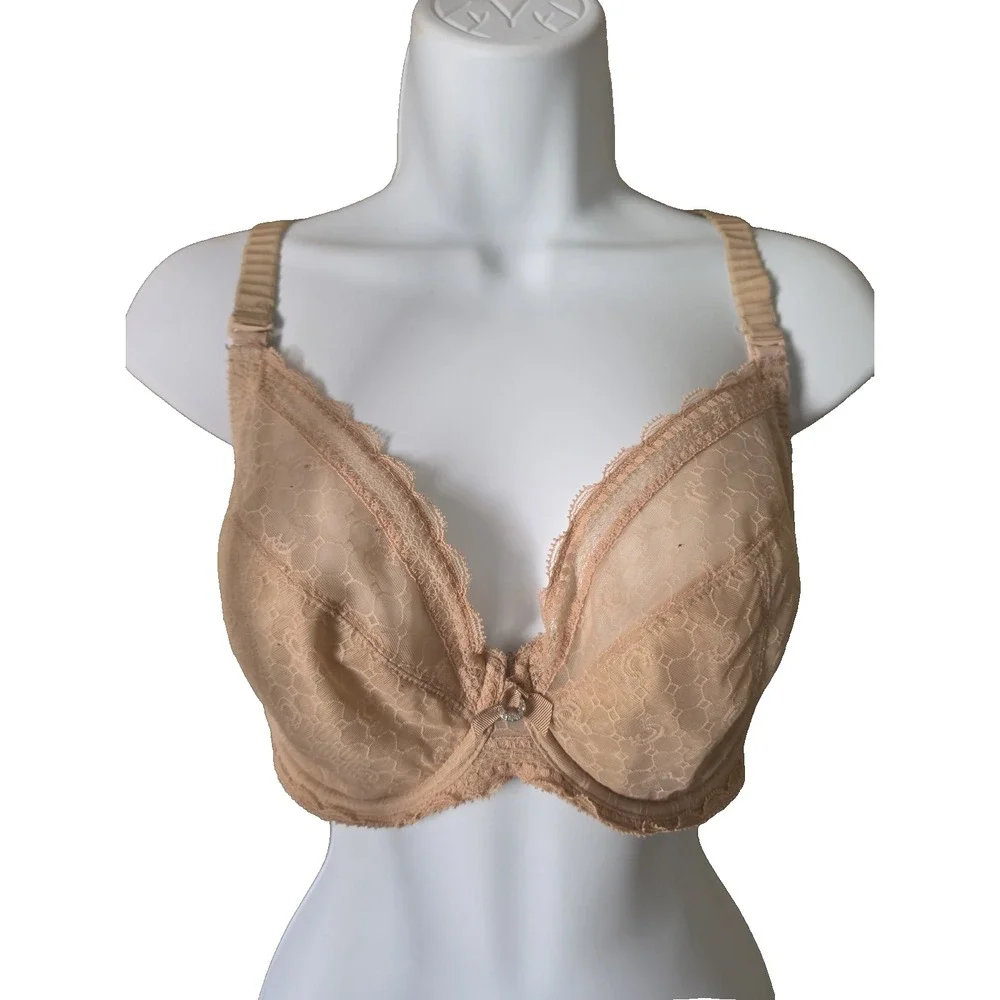 Chantelle Rive Gauche Full Coverage Cappuccino Unlined Bra - 30 DD